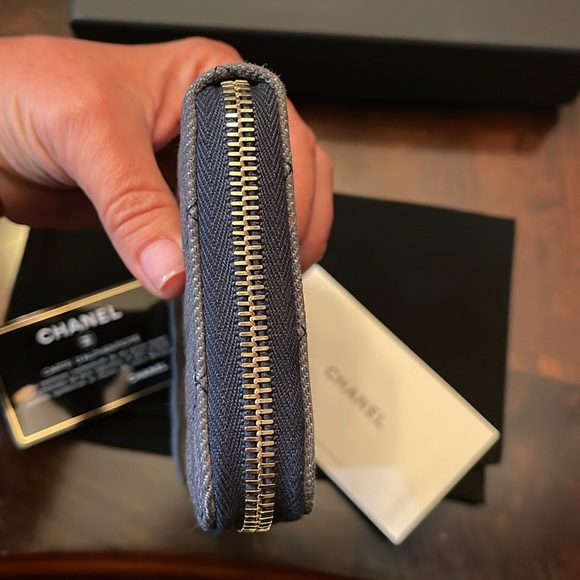 Chanel Limited Edition Denim Lucky Charms Wallet - Picture 12 of 13